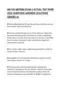 MN 576 MIDTERM EXAM 2 ACTUAL TEST PAPER 2026 QUESTIONS ANSWERS SOLUTIONS GRADED A&plus;