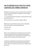 MN 576 MIDTERM EXAM 2 PRACTICE TESTED QUESTIONS 2026 VERIFIED ANSWER KEY