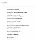 Nsg 3500 Exam 1 Q&A