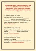Nursing Jurisprudence Exam&vert;&vert;Verified Exam&excl;&excl;&excl;&comma; Most  Recent Exam 2026 &vert;&vert; Actual Complete Real Exam  Questions And Correct Answers with Rationales  &lpar;Verified Answers&rpar; Already Graded A&plus; &vert; Newest Exam  &excl;&excl;&excl; 