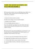 NCSBN TEST REVIEW QUESTIONS 2026 FULLY SOLVED GRADED A&plus;