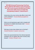 NSG 6005 Advanced Pharmacology Final Exam  Review 2026 Hesi RN Pediatrics Exam 55 Questions  with 100&percnt; Correct Answers &vert;&vert;Verified Exam&excl;&excl;&excl;&vert;&vert; Most  Recent Exam 2026 &vert;&vert; Actual Complete Real  Exam&vert;&vert;Already Graded A&plus; &vert; Newest Exam&excl;&excl;&excl;