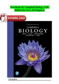 Test Bank for Campbell Biology 12th Edition by Urry&comma; All Chapters