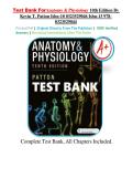 Test Bank For Anatomy & Physiology 10th Edition By Kevin T&period; Patton&vert; All Chapters&vert; Graded A&plus;&vert; Latest Update