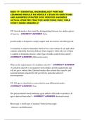 BIOD 171 ESSENTIAL MICROBIOLOGY PORTAGE LEARNING MODULE M4 MODULE 4 EXAM 50 QUESTIONS AND ANSWERS UPDATED 2026 VERIFIED ANSWERS ACTUAL UPDATED PRACTICE QUESTIONS HIGH YIELD STUDY GUIDE GRADED A&plus;