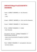 GMS 6474 Mega Final EXAM WITH ANSWERS