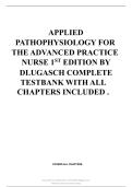 nursing test bank&comma; pathophysiology exam&comma; advanced practice nurse&comma; Lucie Dlugasch&comma; nurse exam prep&comma; testbank&comma; nursing school&comma; study guide&comma; pathophysiology questions&comma; APN exam