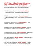 CMGT Exam 1 Questions and Answers &lpar;Top Grade Assured&rpar; 2026 Update&period;