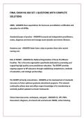 FINAL EXAM NU 664 SET 1 QUESTIONS WITH COMPLETE  SOLUTIONS