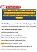 PN HESI EXIT EXAM &vert; UPDATE &vert; COMPREHENSIVE MOST FREQUENTLY TESTED QUESTIONS WITH VERIFIED SOLUTIONS&vert; GRADED A&plus;&vert; GET IT 100&percnt; ACCURATE