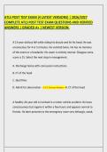 ATLS POST TEST EXAM &lpar;4 LATEST VERSIONS&rpar; &vert; 2026&sol;2027 COMPLETE ATLS POST TEST EXAM QUESTIONS AND VERIFIED ANSWERS &vert; GRADED A&plus; &vert; NEWEST VERSION&period;