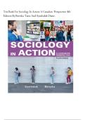  TEST BANK FOR Sociology in Action&colon; A Canadian Perspective 4th Edition by Bereska Tami and Symbaluk&vert; Latest Version 2026