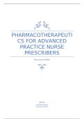 Pharmacotherapeutics  Nurse Prescribers