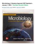 TEST BANK for Microbiology&colon; A Systems Approach by &lbrack;Marjorie Kelly Cowan &lpar;Author&rpar;&comma; Heidi Smith &lpar;Author&rpar;&rsqb; Latest Version 2026 All Chapters Covered