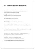 MN Pesticide Applicator &lpar;Category A&rpar; 2026&sol;2027 &vert; Certification & Study Guide