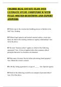 COLIBRI REAL ESTATE EXAM 2026 ULTIMATE STUDY COMPENDIUM WITH FULLY SOLVED QUESTIONS AND EXPERT ANSWERS