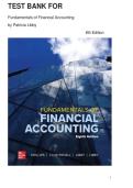 TEST BANK for Fundamentals of Financial Accounting 8th Edition by Fred Phillips&comma; Robert Libby&vert; Latest Version 2026