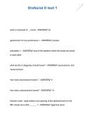 Orofacial Anatomy II Test 1 Review 2026&sol;2027 &vert; Study Guide