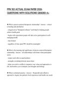 PPN 102 ACTUAL EXAM PAPER 2026 QUESTIONS WITH SOLUTIONS GRADED A&plus;