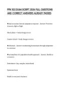 PPN 102 EXAM SCRIPT 2026 FULL QUESTIONS AND CORRECT ANSWERS ALREADY PASSED