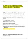 ATLS POST TEST MCQ EXAM QUESTION BANK 2026 &vert; ACTUAL EXAM QUESTIONS AND CORERECT ANSWERS &lpar;VERIFIED&rpar; &vert; GRADED A&plus; &vert; GUARANTEED PASS&period;
