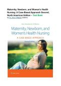 TEST BANK for Maternity&comma; Newborn&comma; and Women's Health Nursing&colon; A Case-Based Approach Second&comma; North American Edition by Dr&period; Amy O'Meara &lpar;Author&rpar; Newest Version 2026