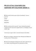 PPN 301 ACTUAL EXAM SCRIPT 2026 QUESTIONS WITH SOLUTIONS GRADED A&plus;