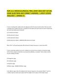 NUR 1211 MEDICALASURGICAL FINAL EXAMA 2026-2027 ACTUAL EXAM QUESTIONS AND CORRECT ANSWERS &vert; LATEST UPDATE 2026&sol;2027 &vert; GRADED A&plus;&period;