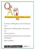 ATI Comprehensive Exit Exam &vert; Final 2026 &ndash; 90&plus; Verified Questions & Answers &vert; NCLEX Prep&comma; Pharmacology&comma; Lab Values&comma; Patient Safety