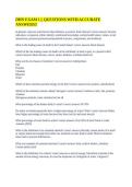 DHN EXAM 1 &vert;&vert; QUESTIONS WITH ACCURATE ANSWERS&excl;&excl;