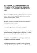 NU 643 FINAL EXAM STUDY GUIDE WITH CORRECT ANSWERS &vert; COMPLETE REVIEW 2025