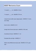 NEIEP Mechanics Exam 2026&sol;2027 &vert; Study & Review Guide
