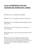 NU 664 COMPREHENSIVE EXAM 2026 QUESTIONS AND ANSWERS 100&percnt; CORRECT