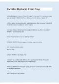 Elevator Mechanic Exam Prep 2026&sol;2027 &vert; Certification Study Guide
