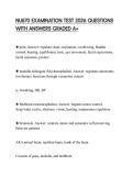 NU670 EXAMINATION TEST 2026 QUESTIONS WITH ANSWERS GRADED A&plus;