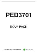 PED3701 EXAM PACK 2026