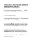 NJ MPJE ACTUAL TEST PAPER 2026 QUESTIONS WITH SOLUTIONS GRADED A&plus;