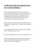 NJ MPJE FINAL PAPER 2026 QUESTIONS WITH FULL SOLUTION GRADED A&plus;