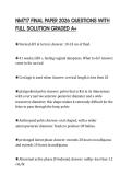 NM717 FINAL PAPER 2026 QUESTIONS WITH FULL SOLUTION GRADED A&plus;