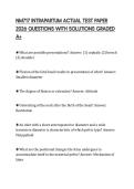 NM717 INTRAPARTUM ACTUAL TEST PAPER 2026 QUESTIONS WITH SOLUTIONS GRADED A&plus;