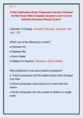 CHIA Certification Exam Preparation Version 2 Newest  Verified Exam With Complete Questions And Correct  Detailed Answers&vert; Newest Exam&excl;&excl;&excl;