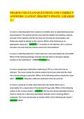 PHARM CMS EXAM QUESTIONS AND CORRECT ANSWERS &vert; LATEST 2026&sol;2027 UPDATE &vert; GRADED A&plus;&period;