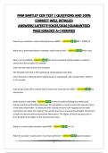 PAM BARTLEY CEN TEST &vert; QUESTIONS AND 100&percnt; CORRECT WELL DETAILED ANSWERS&vert;LATEST&excl;&excl;&excl;&excl;&excl;2025&sol;2026&vert;GUARANTEED PASS&vert;GRADED A&plus;&vert;VERIFIED