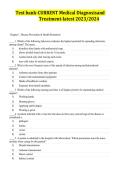 TEST BANK&lowbar;&lowbar;CURRENT Medical Diagnosis and Treatment 2024 63rd Edition by Maxine A&period; Papadakis &comma; ISBN&colon; 9781265556037 &vert;All Chapters Included&vert; Guide A&plus;