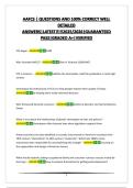AAFCS &vert; QUESTIONS AND 100&percnt; CORRECT WELL DETAILED ANSWERS&vert;LATEST&excl;&excl;&excl;&excl;&excl;2025&sol;2026&vert;GUARANTEED PASS&vert;GRADED A&plus;&vert;VERIFIED