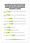 AAFCS PRE-PAC EARLY EDUCATION STUDY GUIDE&vert; QUESTIONS AND 100&percnt; CORRECT WELL DETAILED ANSWERS&vert;LATEST&excl;&excl;&excl;&excl;&excl;2025&sol;2026&vert;GUARANTEED PASS&vert;GRADED A&plus;&vert;VERIFIED