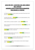 AAFCS PRE-TEST &vert; QUESTIONS AND 100&percnt; CORRECT WELL DETAILED ANSWERS&vert;LATEST&excl;&excl;&excl;&excl;&excl;2025&sol;2026&vert;GUARANTEED PASS&vert;GRADED A&plus;&vert;VERIFIED