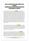 AAFCS &vert; QUESTIONS AND 100&percnt; CORRECT WELL DETAILED ANSWERS&vert;LATEST&excl;&excl;&excl;&excl;&excl;2025&sol;2026&vert;GUARANTEED PASS&vert;GRADED A&plus;&vert;VERIFIED