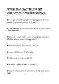 NR 324 EXAM 1 PRACTICE TEST 2026 QUESTIONS WITH ANSWERS GRADED A&plus;