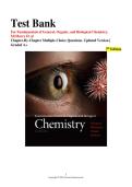  Fundamentals of General Organic Biological Chemistry Test Bank 7th Edition McMurry &ndash; 550&plus; Practice Questions & Answers